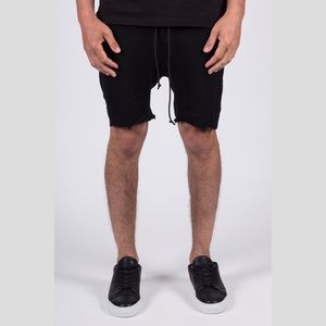 Kollar Mens 100% Cotton Shorts Sz 32 In Black